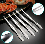 Seafood Tools - Juego de tenedores para cangrejos y craquela