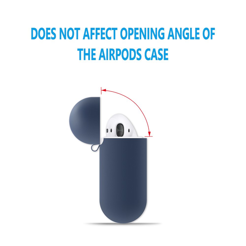 Funda protectora AirPods, FRTMA AirPods Funda de silicona