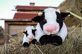 Peluche de vaca con becerro bebé 18in. Exceptional Home