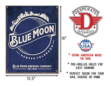 Carteles de lata de cerveza Desperate Enterprises