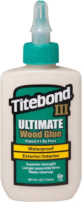 Pegamento para Madera Titebond III 4 oz, resistente al agua
