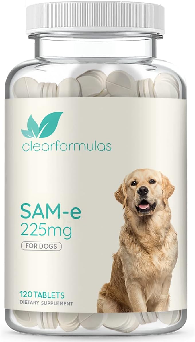 Sam-e para perros, S-adenosil-L-metionina, apoyo hepático 225 mg