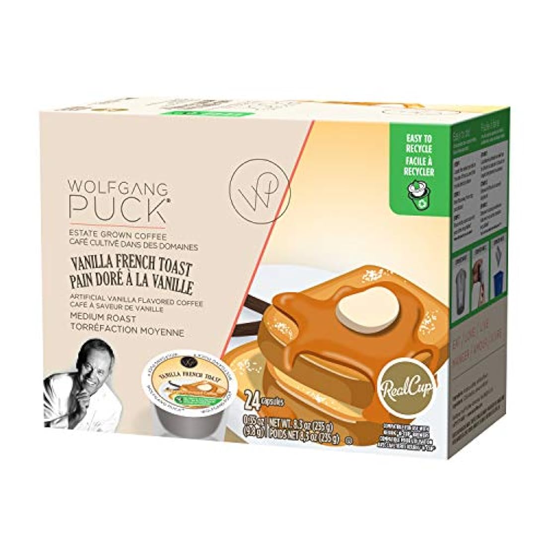 Café en porciones individuales Wolfgang Puck