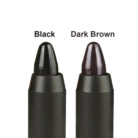 Joyouscubierta de crayón (2 paquetes, negro y marrón oscuro)