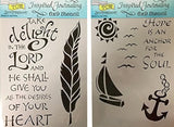 The Crafter 's Workshop Conjunto de 2 Biblia Journaling