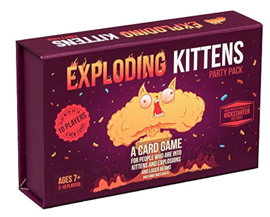 Exploding Kittens paquete de fiesta – Juega a gatitos