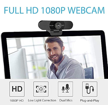 Webcam 1080p - eMeet C960 Full HD Webcam con micrófono