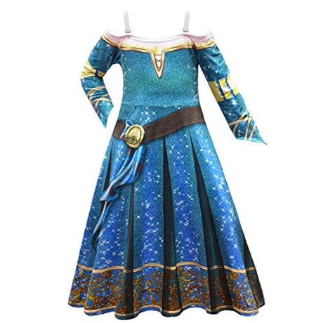 Disfraces Vestido de princesa para niñas de Mérida