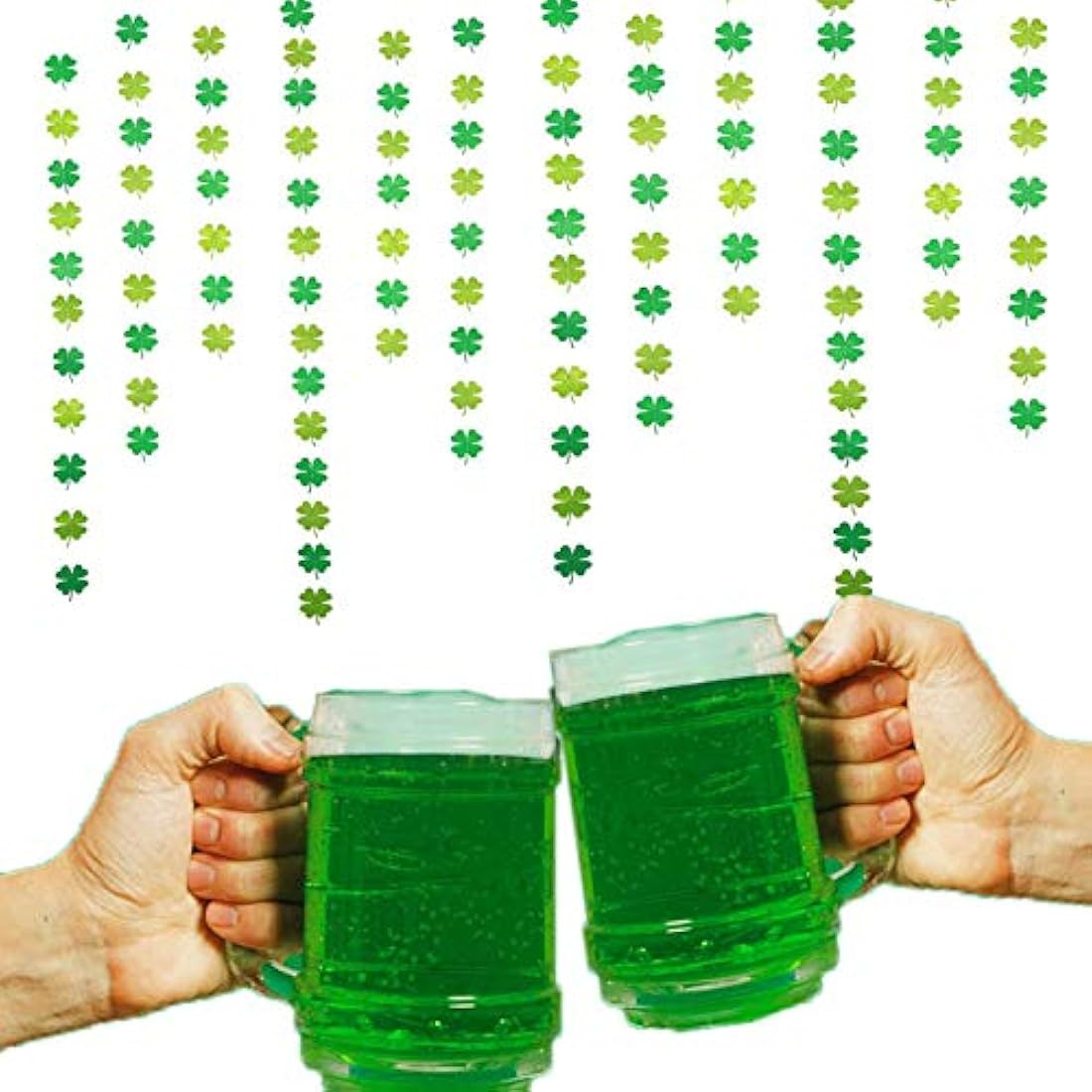Guirnaldas del día de San Patricio, trébol