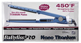Plancha alisadora de nano titanio, 1-1 / 4