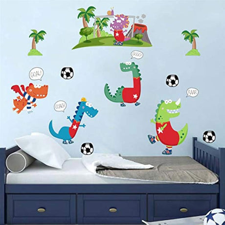 ufengke - Pegatinas de pared con diseño de dinosaurio