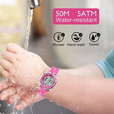 Reloj digital a prueba de agua para niñas