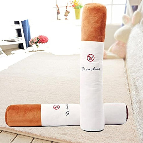 Cojín único 31.5 in del juguete de la felpa del cigarrillo