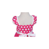 Disfraces  de princesa con lunares naranja talla 2 años