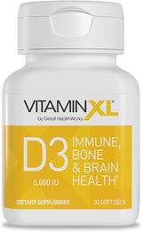 Suplemento OmegaXL Vitamina D3 5000 IU - 30 Softgels