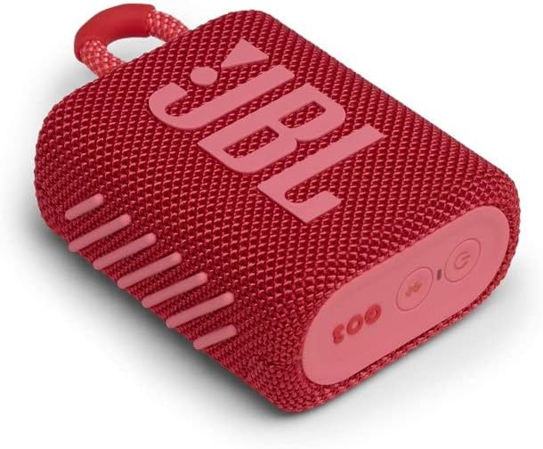 Altavoz Bluetooth Portátil JBL GO 3 Impermeable + Estuche Megen