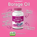 Horbaach  Cápsulas de aceite de boraje 2000 mg 120 cápsulas