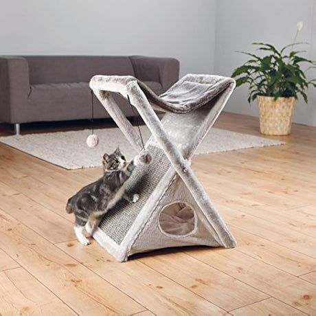 Trixie Productos para mascotas Torre de gato para plegar