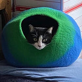 Cueva de Gato Premium Woolygon – 100% Lana Merino Ecológica