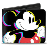 Billetera multicolor de Mickey Mouse