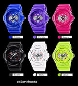 Reloj deportivo unisex Analógico / Digital Dual