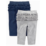 Pantalones Paquete de 4 pantalones para niña  0 - 3 meses