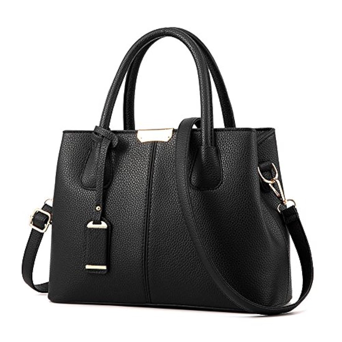 Covelin bolso de mano de cuero durable tamaño mediano