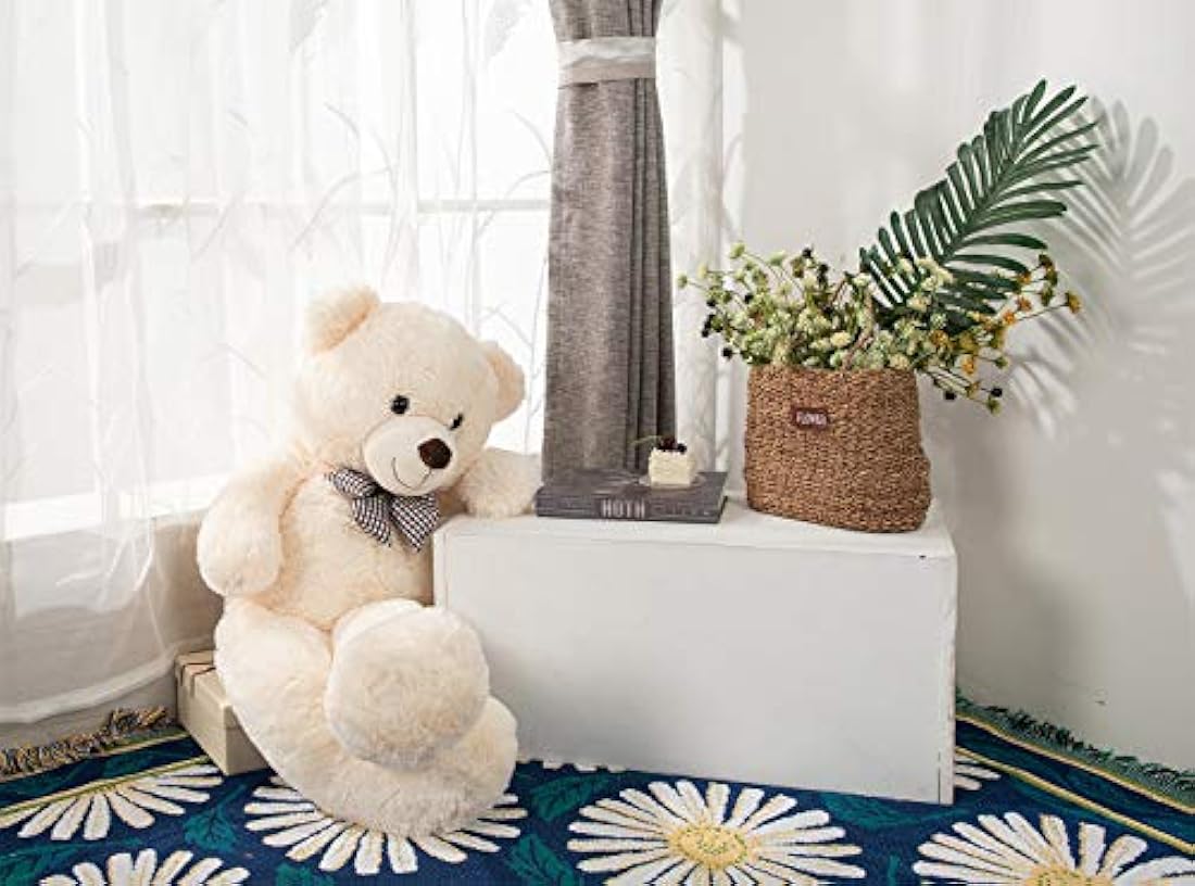 Peluche para niños Oso color blanco de 47in.Toys Studio