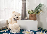 Peluche para niños Oso color blanco de 47in.Toys Studio