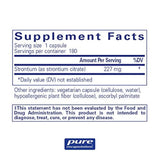 suplementos dietéticos, estroncio (citrato), 1