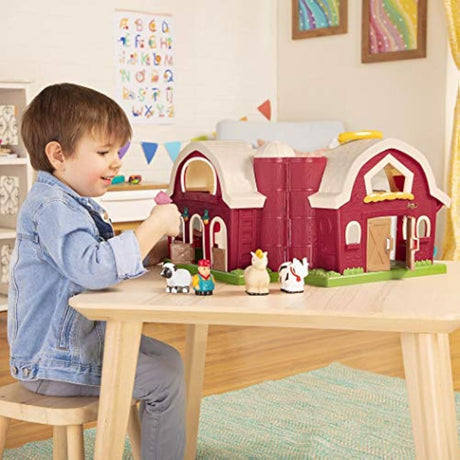 Granero rojo grande  para niños mayores