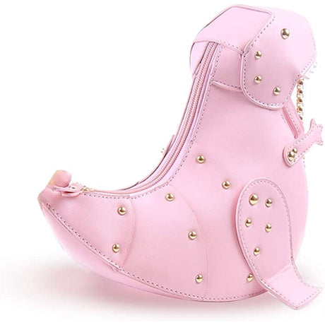 Bolsos de piel sintética  dinosaurio para mujer talla única