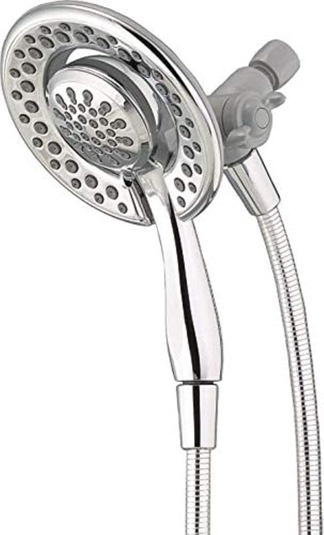Regadera plateada con 4 pulverizadores 75486C DELTA FAUCET