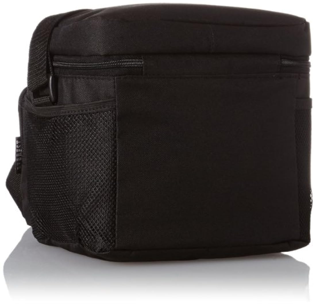 Everest Cooler Bolsa para el almuerzo, color Negro