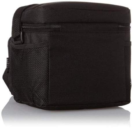 Everest Cooler Bolsa para el almuerzo, color Negro
