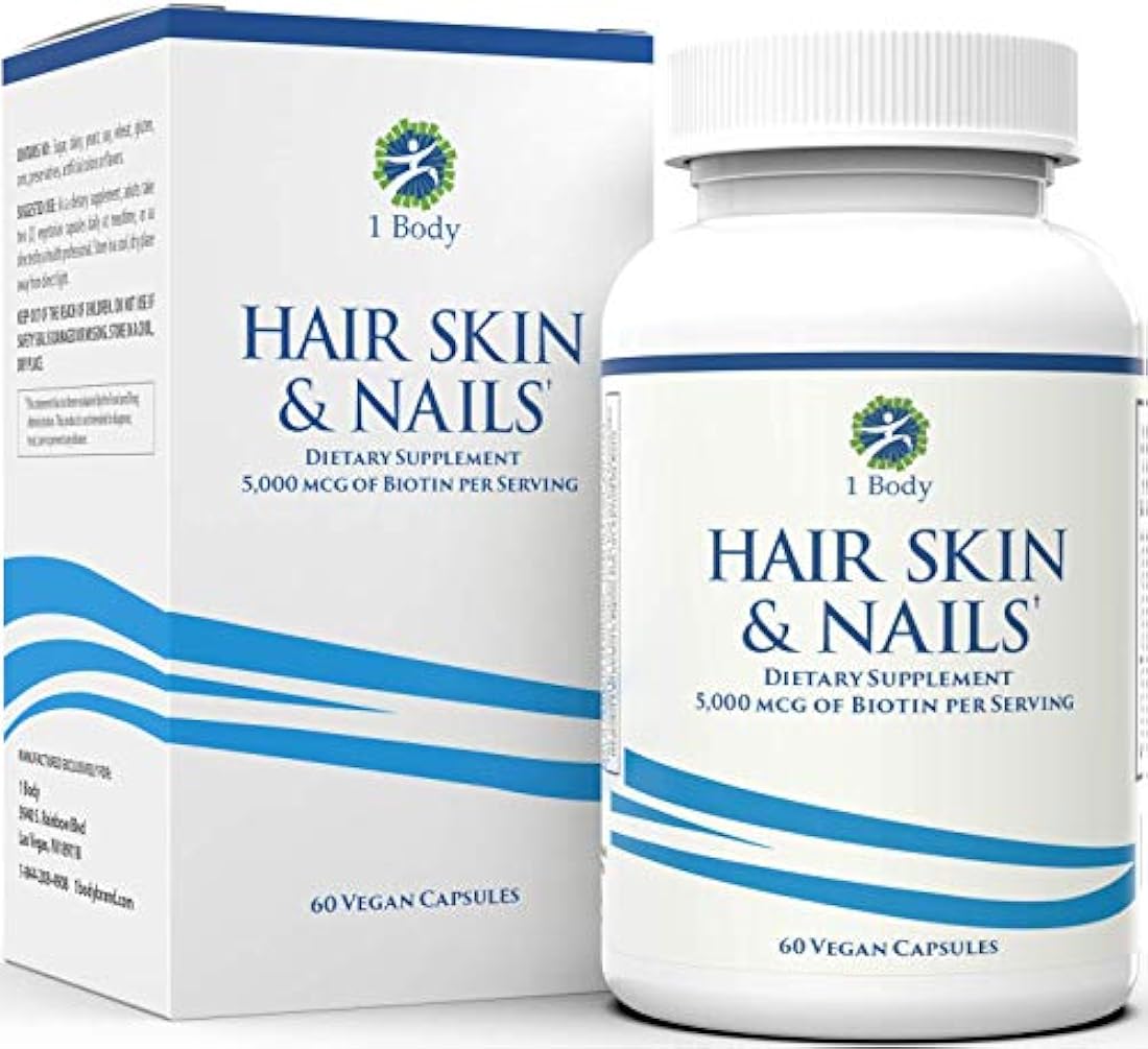 Vitaminas para Cabello Piel y Uñas