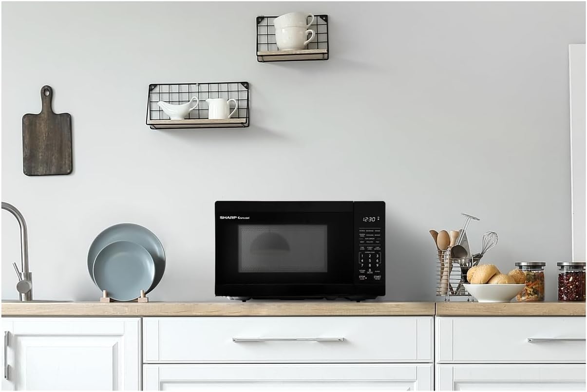 Horno Microondas SHARP 0.7 CuFt 700W con Turntable SMC0760KB