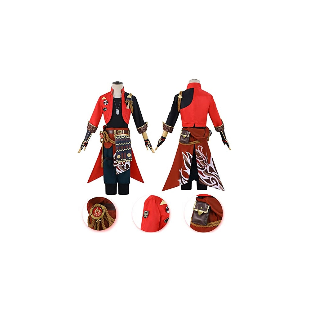 Disfraz Thoma Keqing y Amber de Genshin Impact talla XS
