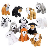 24 juguetes en forma de perros de peluche