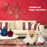 4 juegos de zapatos impermeables para perro, botas de lluvia y nieve, transpirables, protectores de patas, antideslizantes, botas de perro de suela suave con cordón ajustable para perro