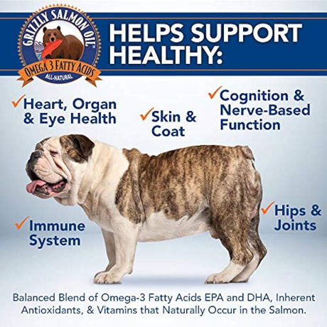 Grizzly Completamente natural Silvestre Alimento para perros