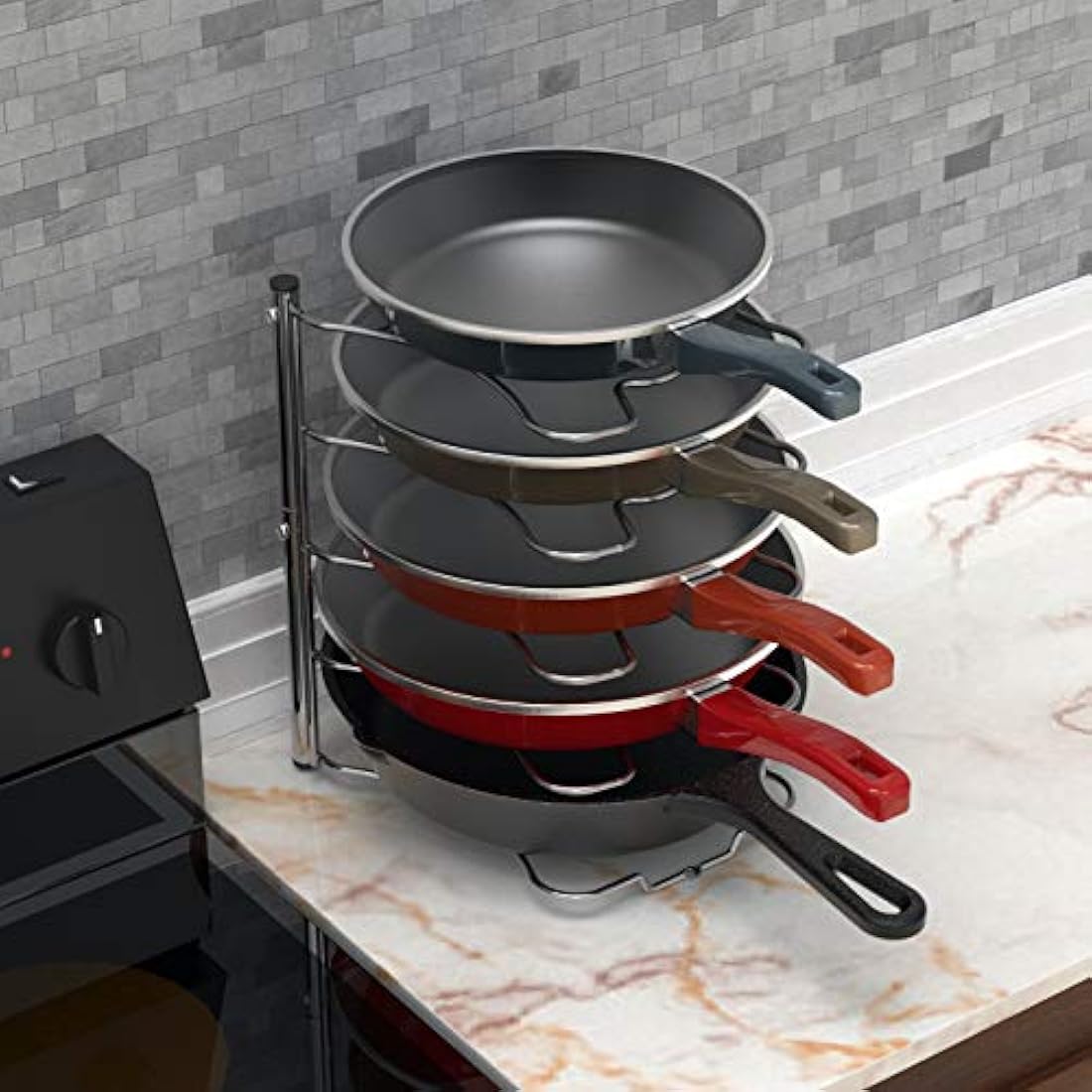 Simple Houseware Soporte organizador para armario de cocina