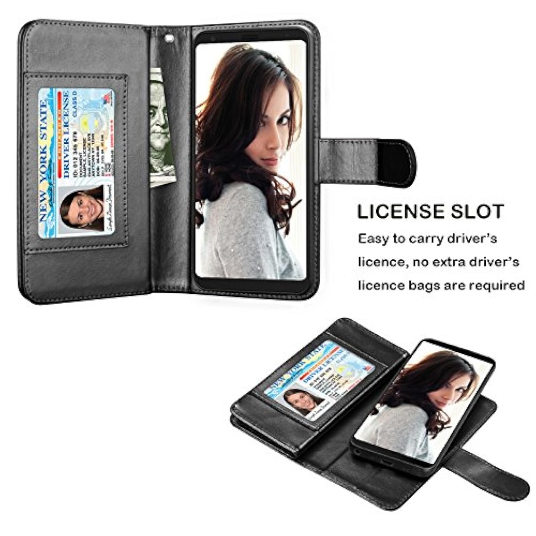 Funda para LG Stylo 4, LG Stylo 4, funda tipo cartera,