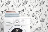 Papel vinilo autoadhesivo diseño tulipanes(216x20.5x 0.01)