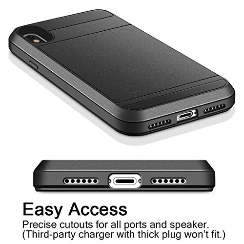 Funda para  X, Vofolen Funda para iPhone X mejorada