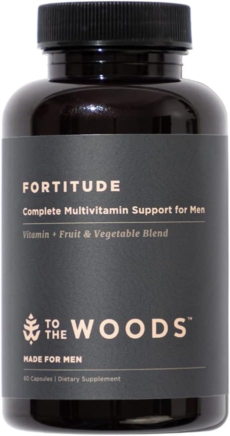Multivitamínico para hombres To The Woods, 30 cápsulas, 24 vitaminas
