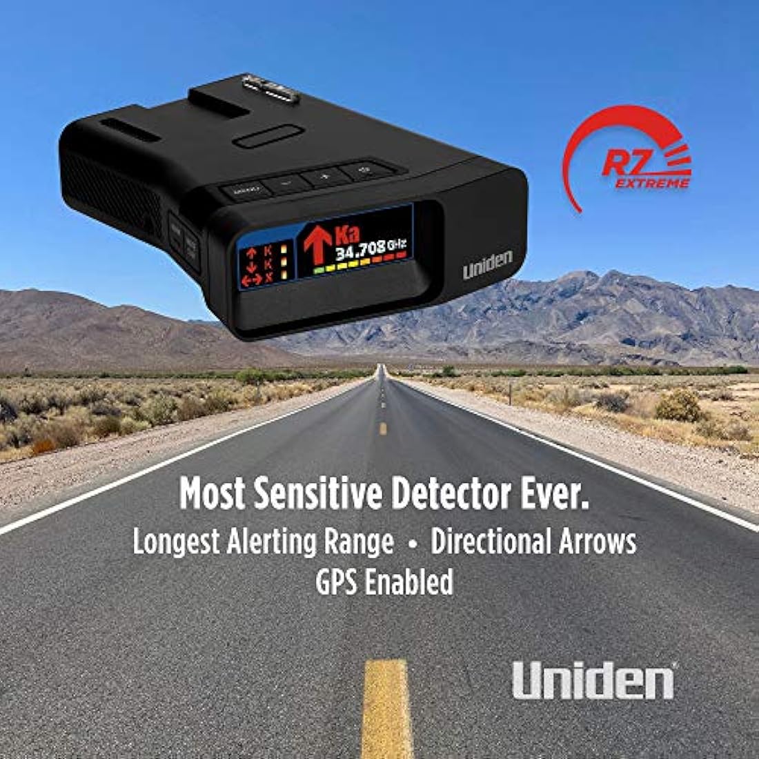 Uniden R7 EXTREME LONG RANGE Laser/Radar Detector, Built-in