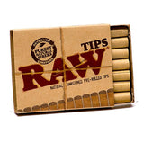 Colillas RAW preenrolladas naturales sin refinar 5
