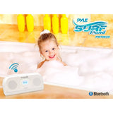 Pyle Altavoz de ducha portátil IPX7 PBTW20BL
