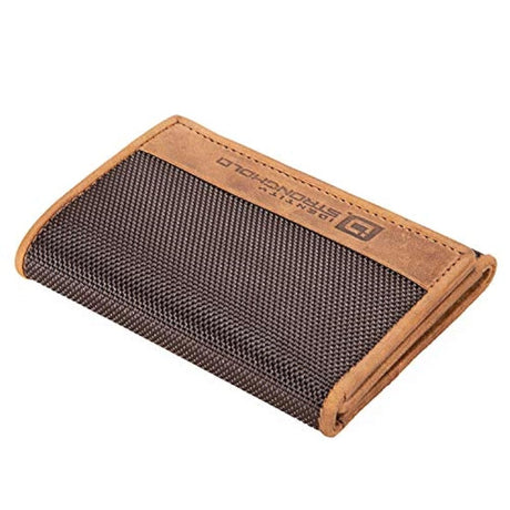 Cartera de piel fina para hombre, IDENTITY STRONGHOLD